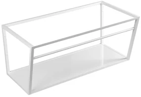 Sapho Industrial wastafel frame mat wit 90cm