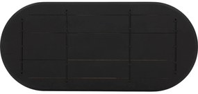 Goossens Excellent Eettafel Floyd, Semi rond 220 x 100 cm