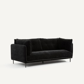 Compacte zetel in chenille fluweel, Botero