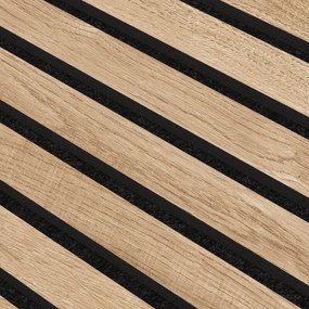 AKU Paneel Akoestisch Vilt Natuurlijk Eiken 260x60x2,1cm - 270 cm x 60 cm x 2.1 cm | 10 kg | Paneli akoestische wandpanelen - AKU Wandpanelen