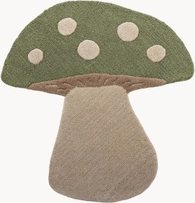 Kindervloerkleed Mushroom van wol