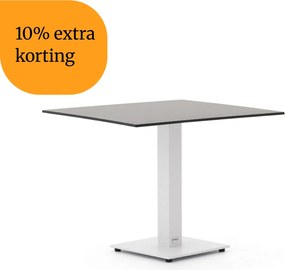 + 10% kassakorting | Tuin eettafel Forza | Vierkant | Tuintafel Kunststof | 80x80cm | 2 personen | Kees Smit Tuinmeubelen
