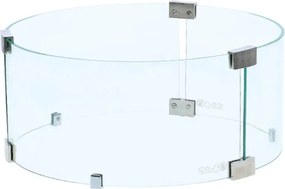 Cosi Round Glass Set L Grijs