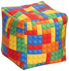 Sitting Point Poef Cube Bricks