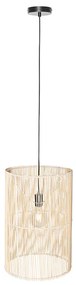 Scandinavische hanglamp bamboe - Natasja