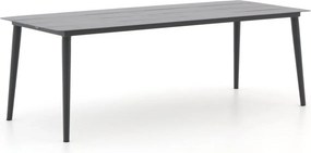 Tuin eettafel Manifesto | Rechthoekig | Tuintafel Aluminium | 220x90cm | 6 personen | Kees Smit Tuinmeubelen
