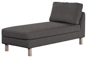 Dekoria Zitbankhoes, Karlstad chaise longue, donkergrijs