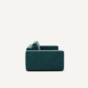 Compacte bank 3-zit in fluweel, Skander