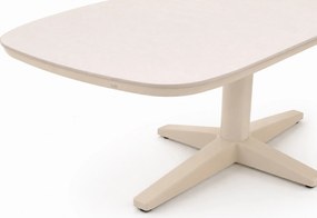 Dining Tuintafel ovaal 220 x 110 cm Taupe Zanzibar