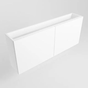 Mondiaz FOWY fonteinonderkast - 120x22x50cm - 2 deuren - push to open - softclose - Talc FOWYTO120Tal2D