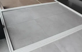 Vloertegel 60x60 Cm Betonlook Bonn Wit Grijs RBT115