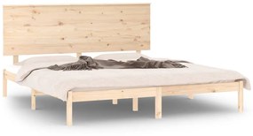 vidaXL Bedframe massief grenenhout 200x200 cm