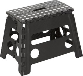Escalo uppy xl zwart - Opvouwbaar opstapje - 22x38x32cm