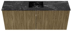 Mondiaz Joya DLux 100cm toiletmeubel dusk met wastafel faye midden zonder kraangat lava