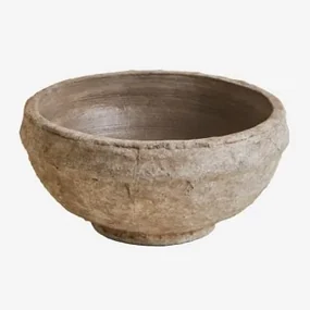 Decoratieve Schaal In Terracotta Agnon Steenbruin & Ø22,5 Cm - Sklum