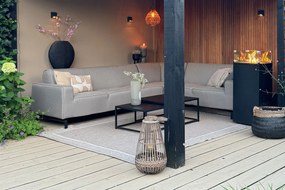Boavista/Royalty Sunbrella loungeset - Nature Grey - 5-delig - Rechts