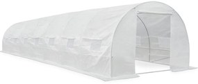 Witte folie tunnel 3x10m Garden Point