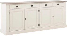 Goossens Dressoir Velante, 4 deuren 4 laden