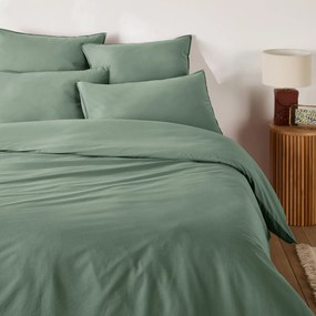 Effen dekbedovertrek in gewassen katoen, Scenario