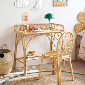 Kinderstoel in rotan, Albin