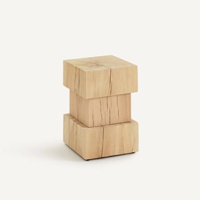 Massief eiken bijzettafel, MERLUX