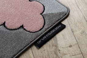 Tapijt PETIT UNICORN EENHOORN  grijskleuring