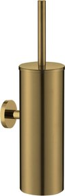 Plieger Vigo toiletborstel met deksel geborsteld goud