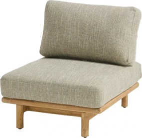 Taste by 4 Seasons Marco lounge hoekbank XL teak LoungebankLoungeset   houtkleur weerbestendig