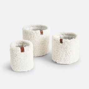 Set van 3 ronde manden, Boklio