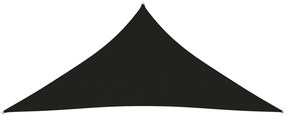 vidaXL Zonnescherm driehoekig 5x6x6 m oxford stof zwart