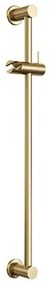 Brauer Gold Edition glijstang 70cm met handdouchehouder Goud geborsteld PVD 5-GG-5513