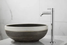 Saniclear Talpa verhoogde toiletkraan chroom