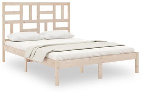 vidaXL Bedframe massief hout 120x200 cm