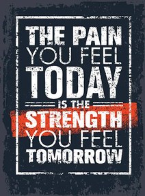 Ilustratie The Pain You Feel Today Is, subtropica