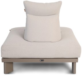 Loungeset tuin 6 personen Aluminium Taupe  Santika Furniture Santika