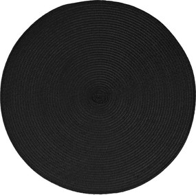 Secret de Gourmet ronde placemat - Gevlochten kunststof - Diameter 38 cm