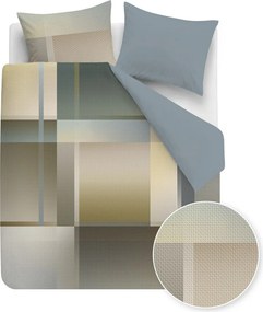 Kardol by Beddinghouse Cuadrado Dekbedovertrek Blue Green – Bij Swiss Sense