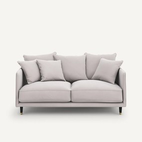 3-zits compacte fluwelen zetel, Lazare