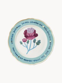 Handgemaakt dinerbord Botanica van porselein