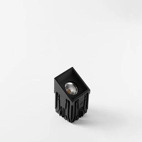 Modular Lighting -   Plafondlamp spots Qbini Zwart structuur  Metaal