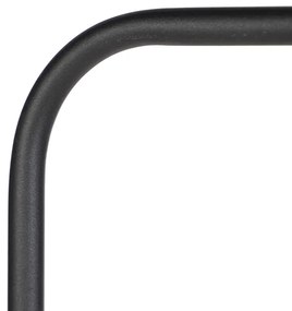 Smart vloerlamp zwart incl. wifi A60 lichtbron - Lofty