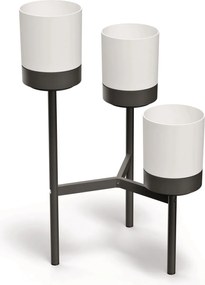 Prosperplast Bloomie Stand Plantenstandaard - Wit - 3 Potten - 80,5 cm