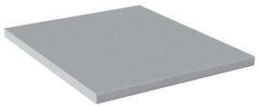 vidaXL Aanrechtblad 50x60x2,8 cm spaanplaat grijs