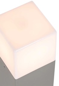 Buitenlamp 30 cm grijs met grondpin en kabelmof - Denmark