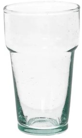 Stapelbaar glas, gerecycled glas, handgeblazen, 300 ml