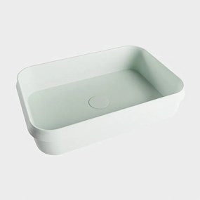 Mondiaz Arvo Solid Surface waskom 55x38cm greey