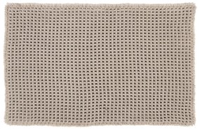 Differnz Wafel badmat 50x80cm taupe