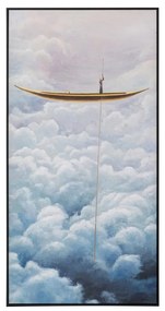 Kare Design Cloud Boat Schilderij Wolken En Boot