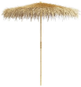 vidaXL Parasol van bamboe met dak van bananenbladeren 270 cm