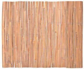 vidaXL Scherm 100x400 cm bamboe